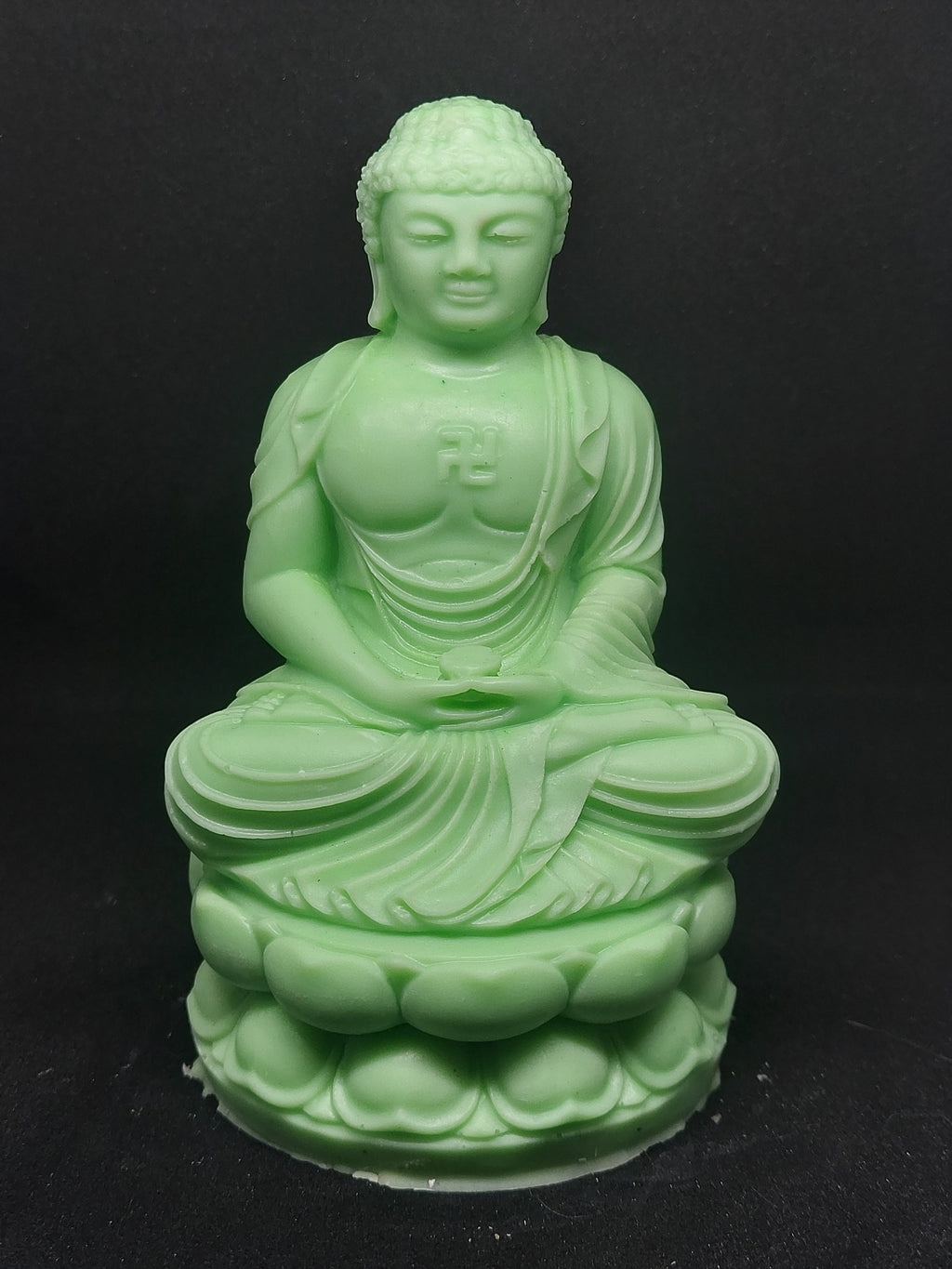 Handcrafted Buddha Soy Wax Candle – Calm, Elegant & Meaningful