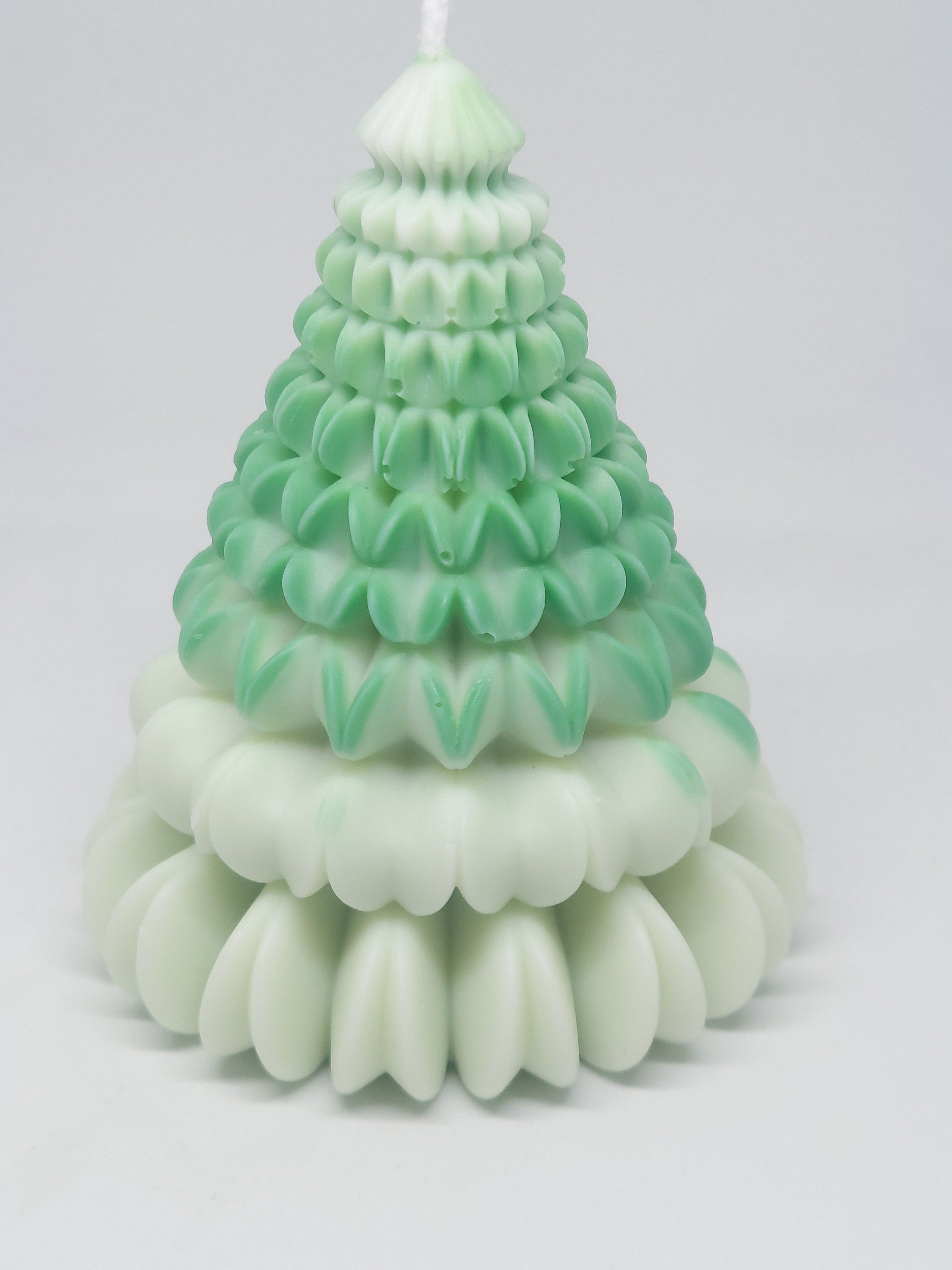 Handcrafted Soy Wax Christmas Tree Candle – Mildly Scented