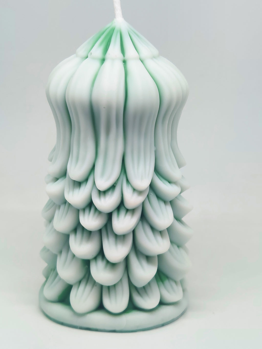 Layered Christmas Tree Candle,