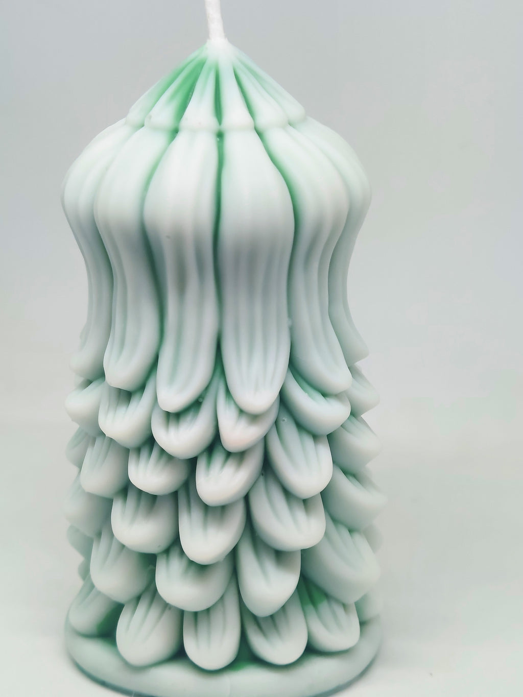 Layered Christmas Tree Candle,