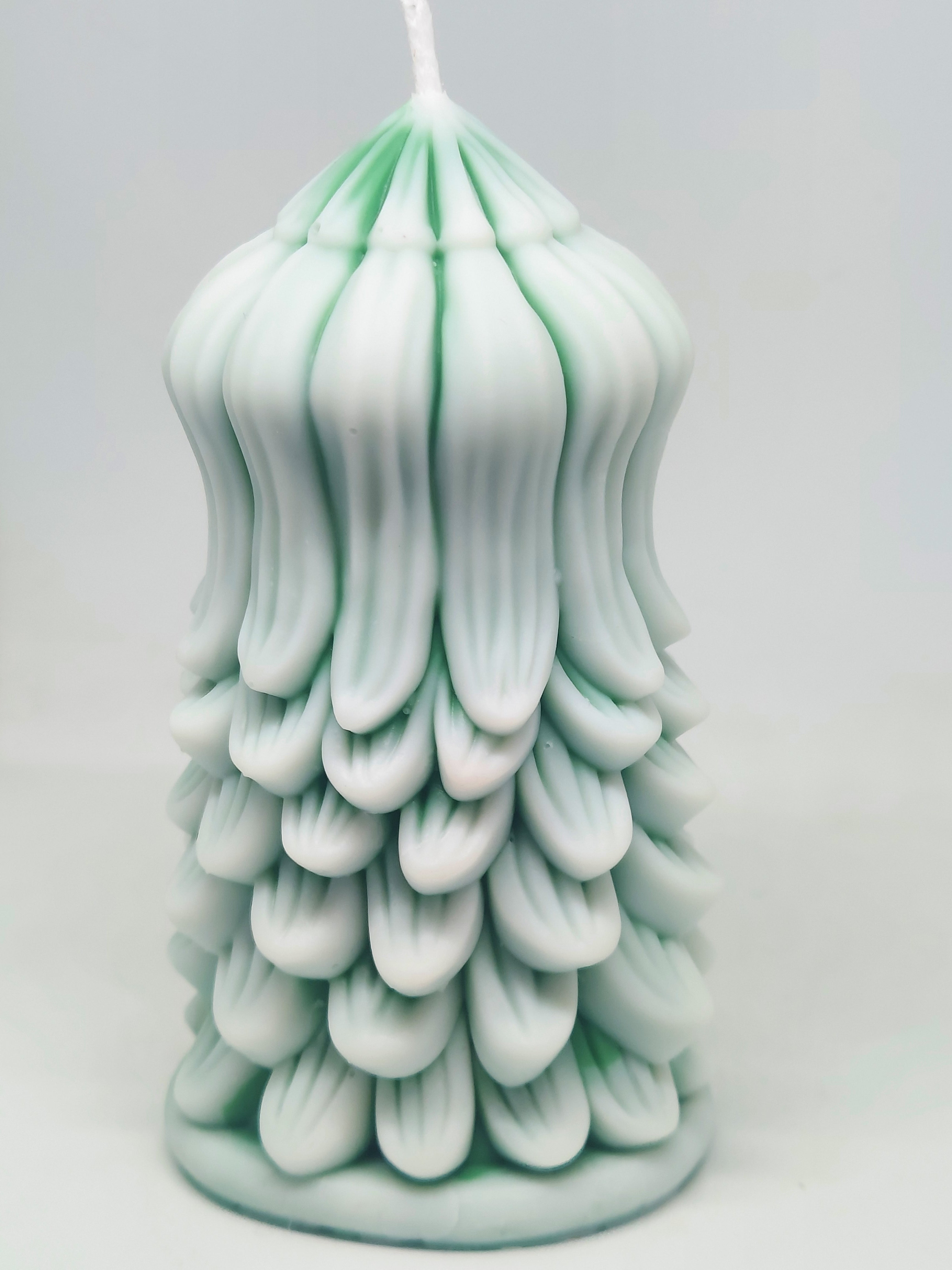 Layered Christmas Tree Candle,
