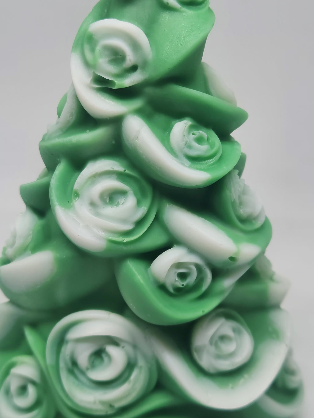 Christmas Tree Spiral Candle