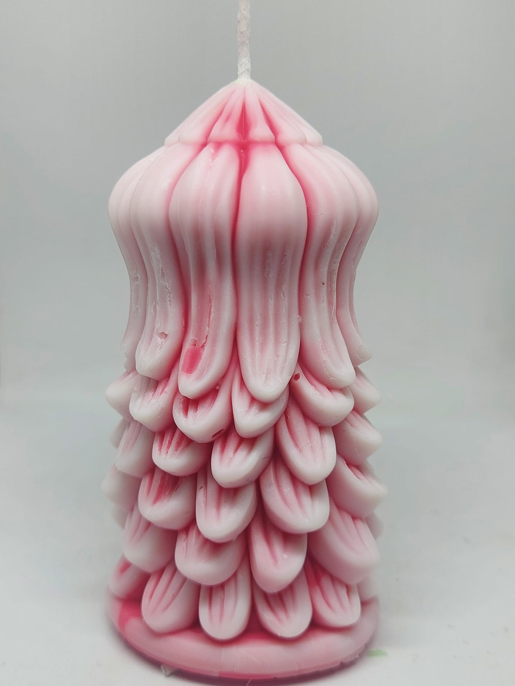 Layered Christmas Tree Candle,