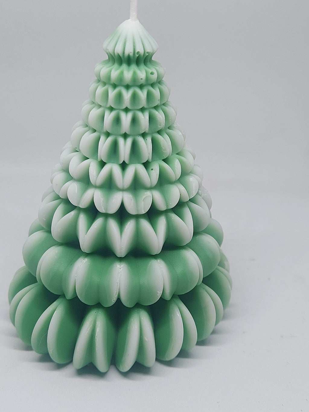 Handcrafted Soy Wax Christmas Tree Candle – Mildly Scented